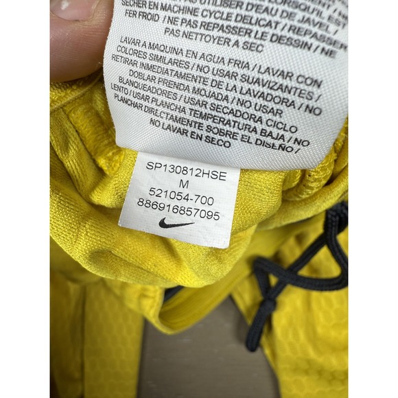 Nike Kobe Bryant Dri-FIT Shorts Mens Medium Yellow Purple Basketball 521054-700 - Picture 9 of 14